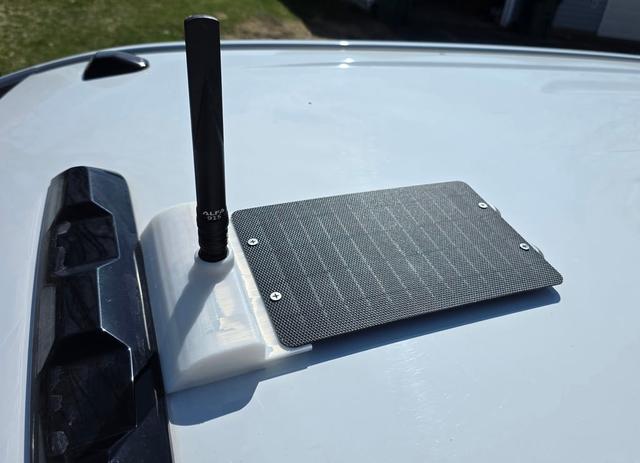 Solar Meshtastic Car Node – Any Panel Edition! V2 3D model thumbnail