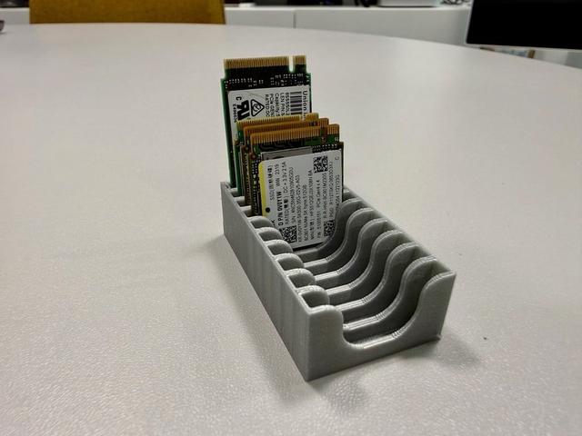 2230 SSD Holder 3D model thumbnail
