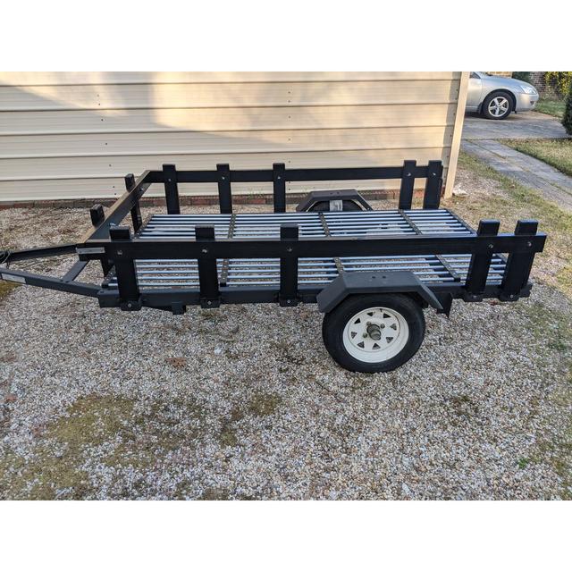 Trailer bed spacers 3D model thumbnail