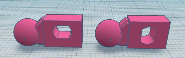 dummy 13 accesories stand adapters 3D model thumbnail