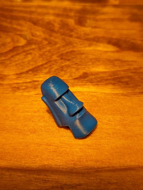 Moai Head for LUCKY 13 Figure 3D model thumbnail