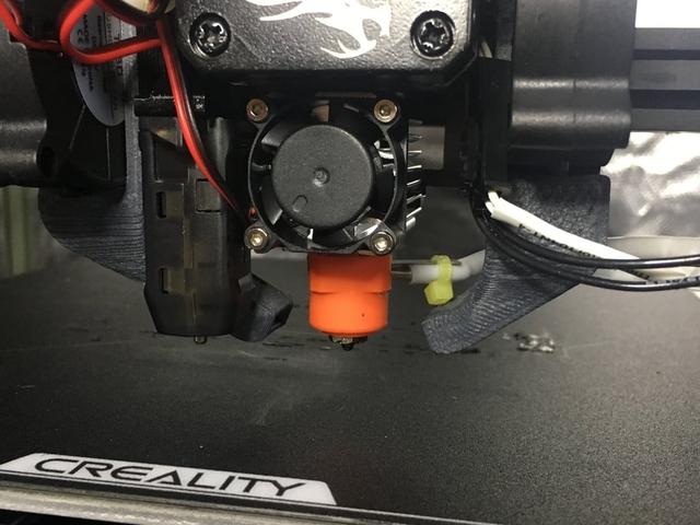 Dual 5015 blower duct for Ender 3 V3 SE 3D model thumbnail