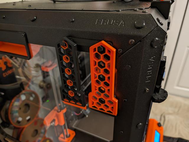 HexScraper Holder for Original Prusa Enclosure 3D model thumbnail