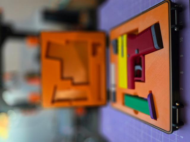 Rugged Box inlay for C43 Disc Shooter 3D model thumbnail