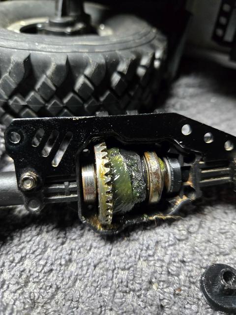 Cross RC (Crawler) Forced Differential Lock 3D model thumbnail