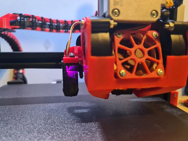 ender 3 CR touch left wing remix for the hero me gen 7 v4 3D model thumbnail