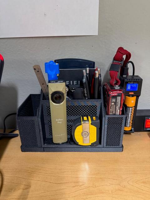 Desktop Organizer Extended  3D model thumbnail