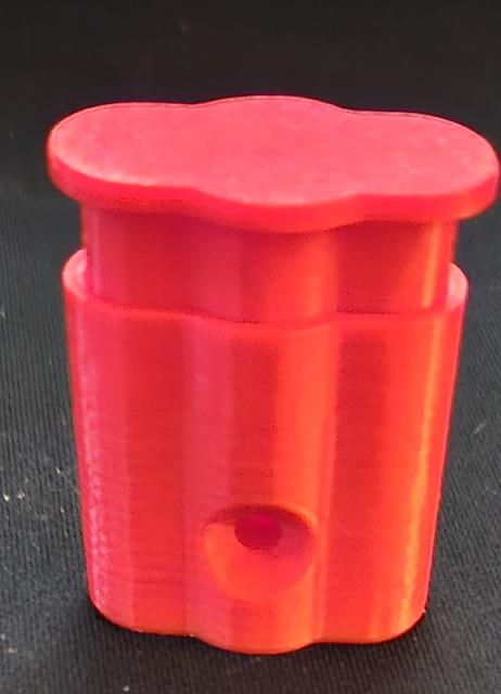 45 degree filament cutter for button head 3D model thumbnail