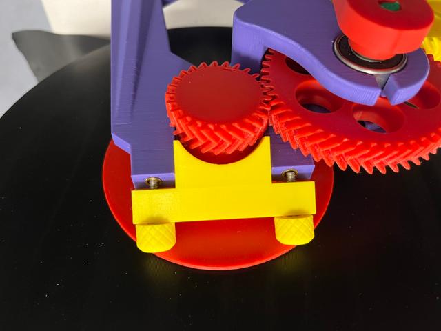 Bambu Lab P1 / X1 / X1C / X1CC Filament Spool Switcher adaptations 3D model thumbnail