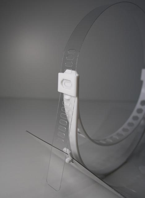 Covid-19 Visor mask - PETG and 3D Print only. 3D model thumbnail