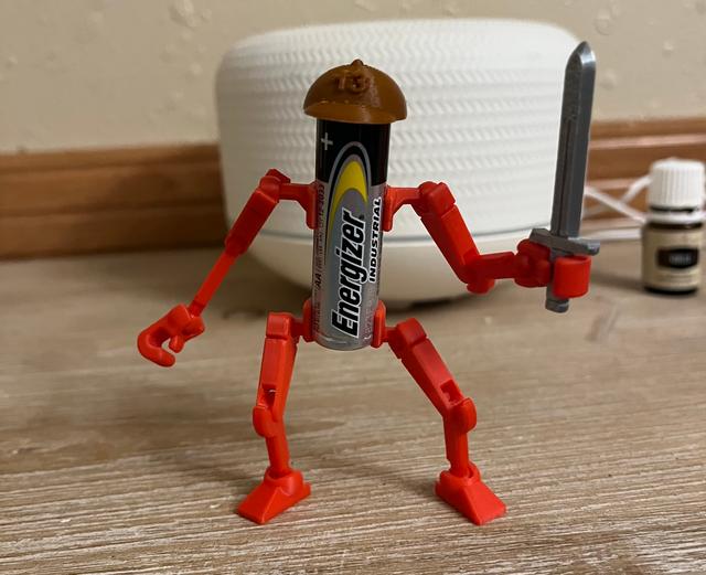 Battery Buddy hat 3D model thumbnail