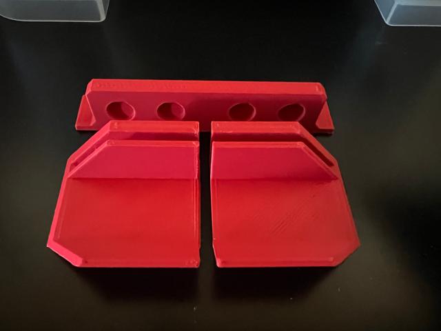 Ikea Lack Enclosure Door Handles 3D model thumbnail