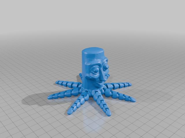 Tungtopus 3D model thumbnail