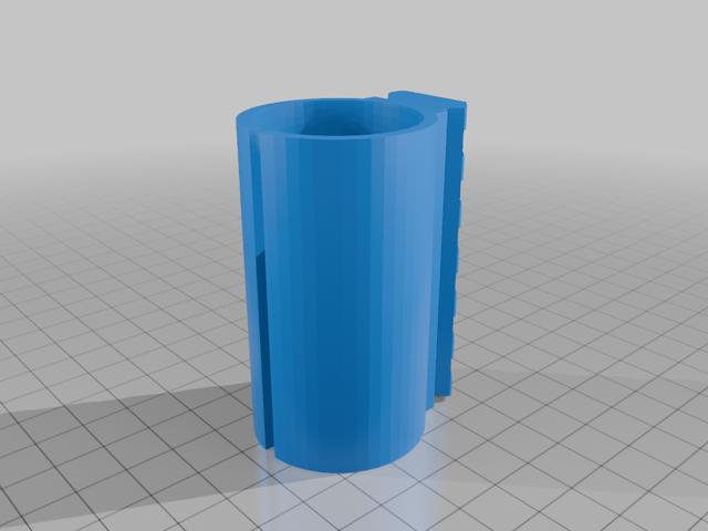 Barrel picatinny rail 3D model thumbnail