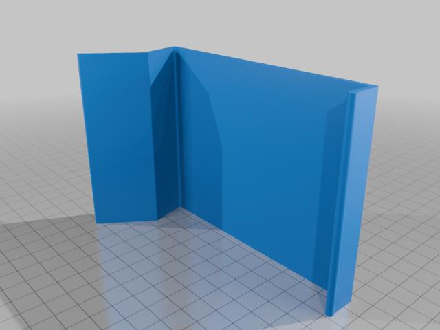 Cache écran pour tableau de bord Kilow 3D model thumbnail