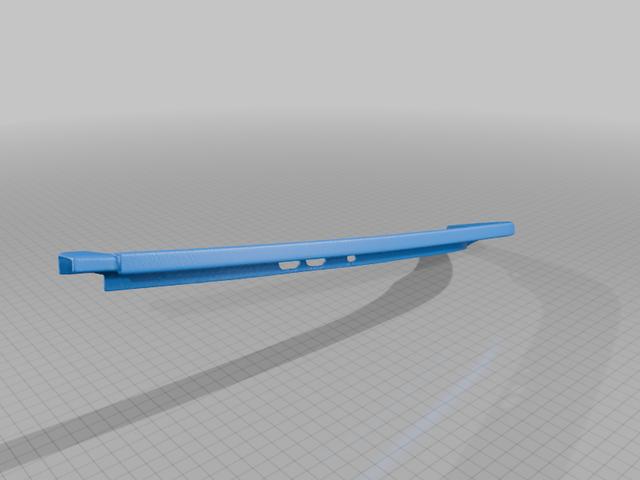 Audi B2 Headlight Trim - 3D Scan 3D model thumbnail