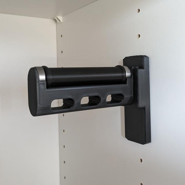 Filler filament holder PAX mount 3D model thumbnail