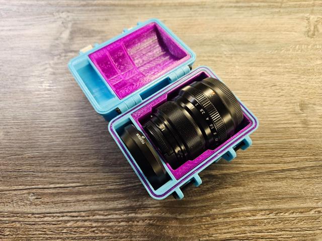 Fujinon XF 23mm F/2 WR Rugged Box 3D model thumbnail