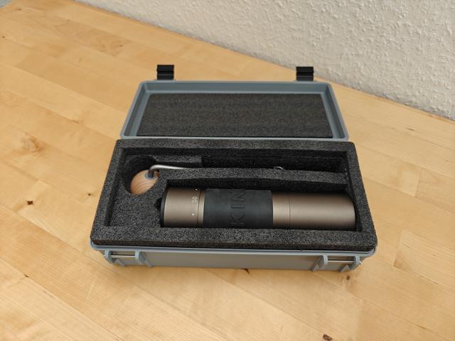 Kingrinder K6 Travel Case 3D model thumbnail