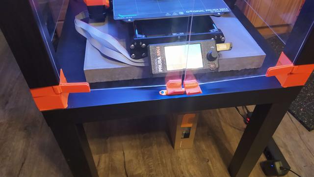 Ikea Lack extension for botoom legs 3D model thumbnail