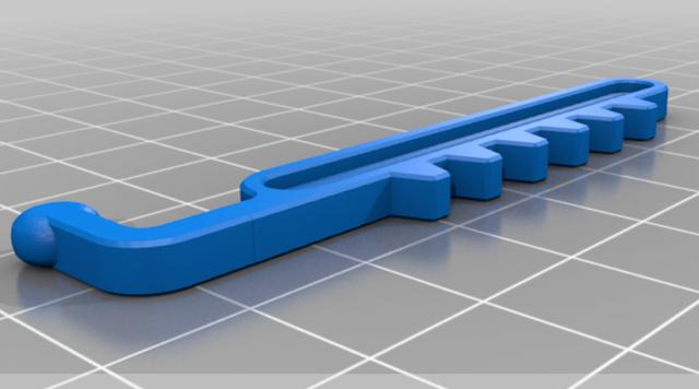 Extended and Modified Xbox Wheel Rack 3D model thumbnail