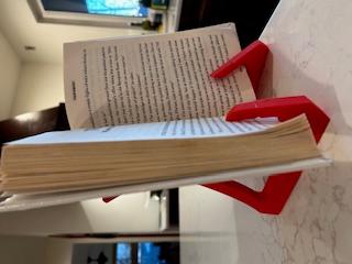 Elegant Book Stand - Extended Lip 3D model thumbnail
