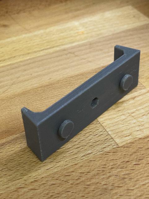 MMU Slot buffer Holder Küpper 3D model thumbnail