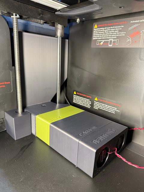 Bento Box Duct for QIDI Plus 4 3D model thumbnail