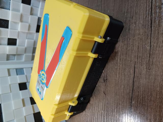 Crimping tool box 3D model thumbnail