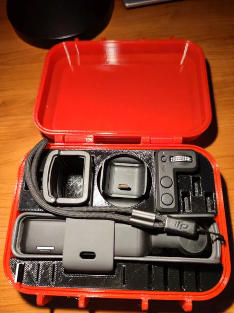 DJI OSMO Pocket 1 + Expansion Kit Part 13 inlay V1 3D model thumbnail