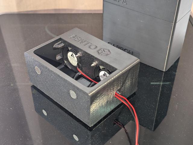Bentobox V2 base for Centauri Carbon with magnets 3D model thumbnail