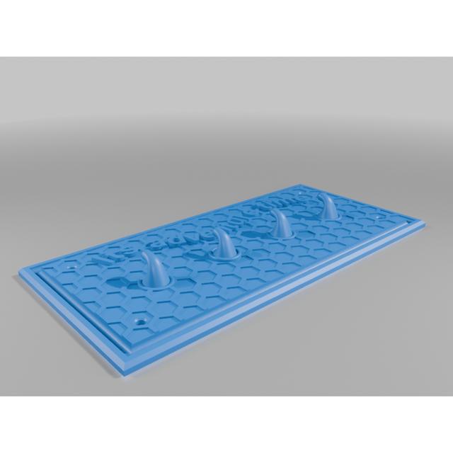 motorhome /rv/campervan hooks 3D model thumbnail