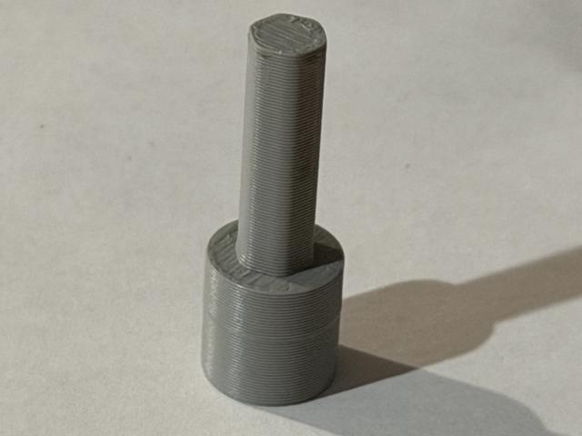 Adaptateur HEX 3D model thumbnail