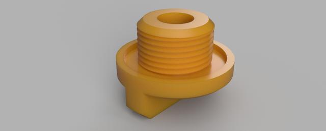 Сливная пробка для мотопомпы Huter MP / Drain Plug for Huter Water Pump 3D model thumbnail