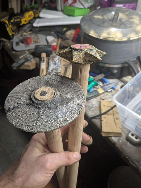 Inca Star Mace Casting Mold 3D model thumbnail