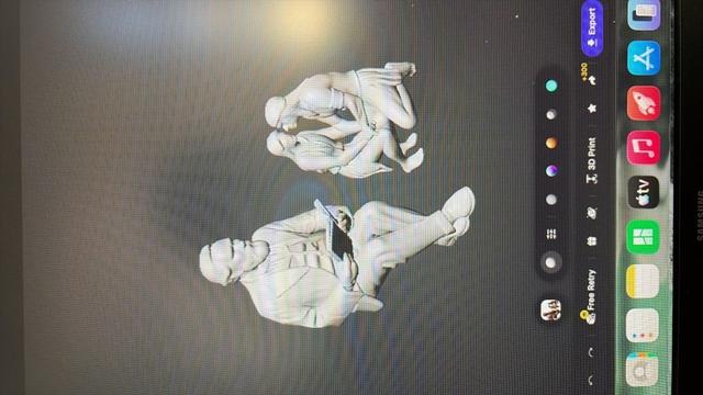 Clip 3D model thumbnail