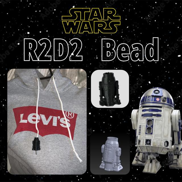 r2d2 bead 3D model thumbnail