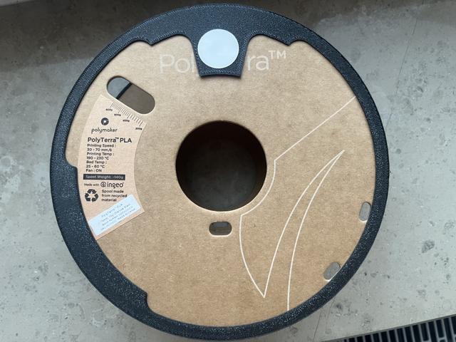 Cardboard Spool Ring for Box Turtle AMS with NFC (parametric) 3D model thumbnail