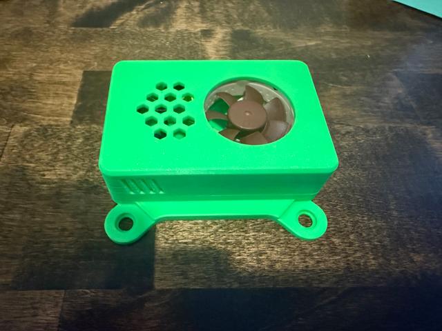 Raspberry Pi 4 Model B case for Leviton smart panels. 3D model thumbnail