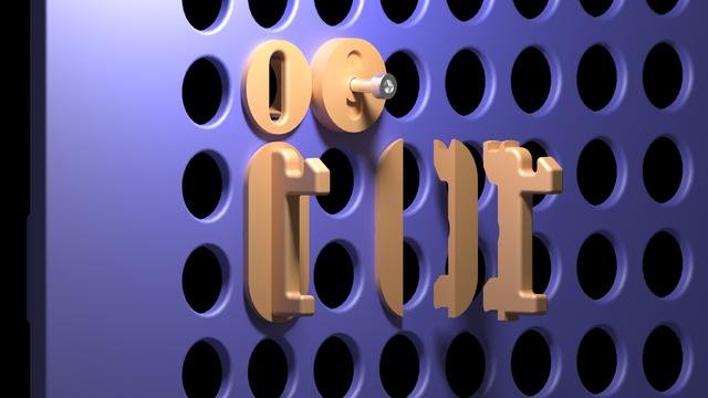 Cooler Master QUBE 500 - IKEA SKÅDIS Adapters 3D model thumbnail