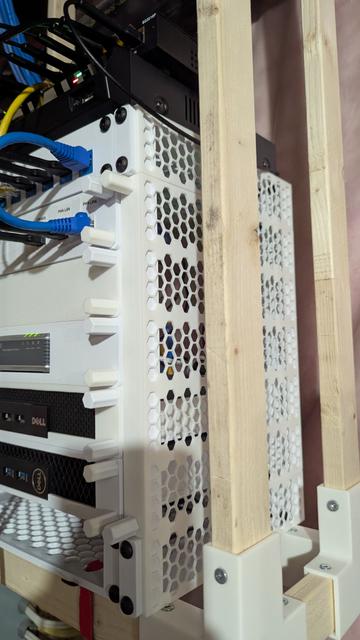 Side Panel for McBig 10" Server Rack 3D model thumbnail