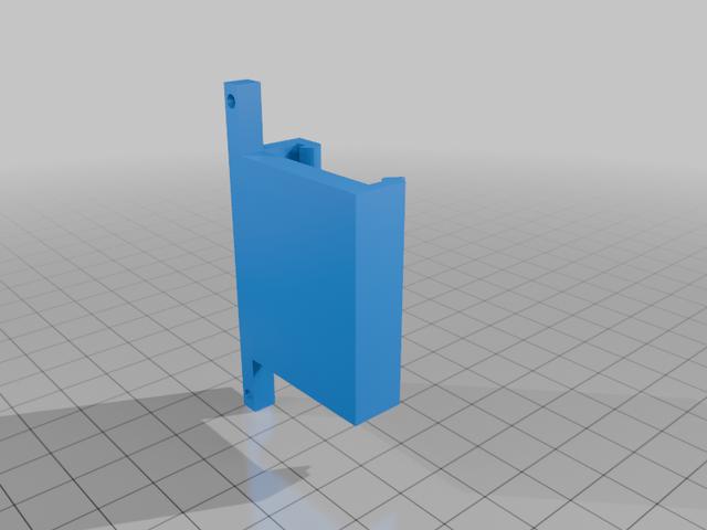 Kobra 2 Neo mount for Raspberry Pi Zero 2 Case 3D model thumbnail