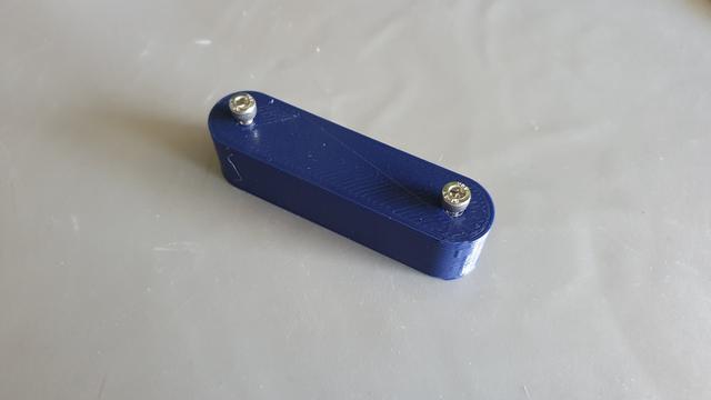 SKADIS plate connector and spacer 3D model thumbnail