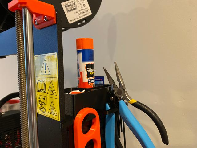Prusa MK3S+ PSU Tool Holder 3D model thumbnail