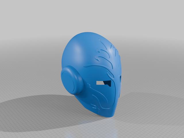 Star Wars Jedi Temple Guard Helmet Remake 3D model thumbnail