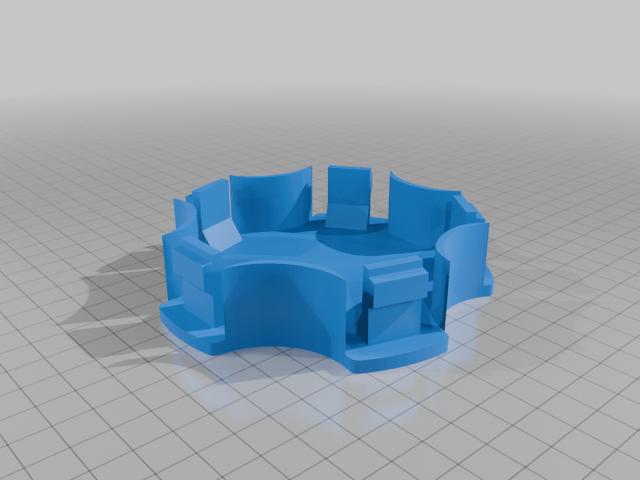 2001-2007 Toyota Highlander Hubcap / Center cap 3D model thumbnail
