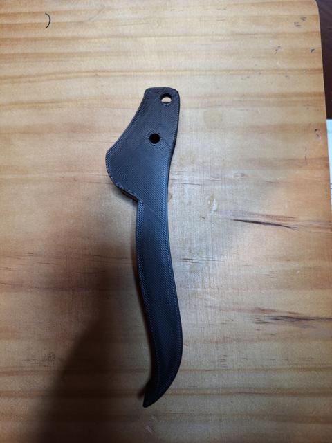 Remixed Handle for adjustable building support 2.0 3D model thumbnail