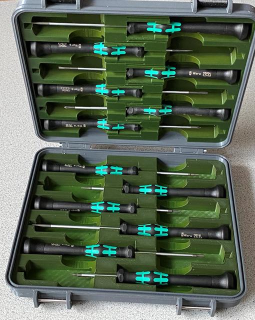 Wera Screwdrivers - Schraubendreher Box 3D model thumbnail