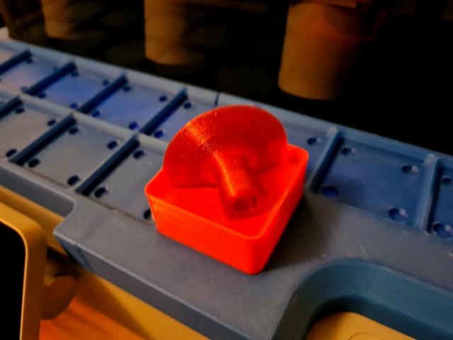 Gridfinity Holder for Thin Layer Scraper 3D model thumbnail