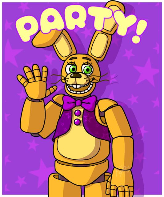springbonnie13 bowtie 3D model thumbnail